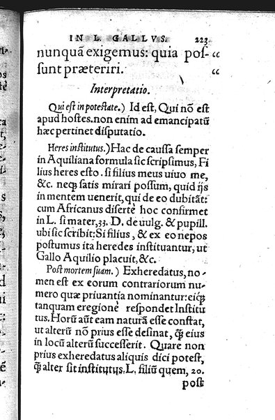 Iurisconsultus, siue De optimo genere iuris interpretandi: Franc. Hotomani iurisc. liber: in quo L. Gallus, L. Lecta, L. Filius quem, L. Frater à frate, & aliae complures explicantur. Adiecto rerum ac uerborum indice locupletissimo. ...