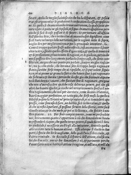 Dialogi di messer Alessandro Lionardi, della inuentione poetica. Et insieme di quanto alla istoria et all'arte oratoria s'appartiene, et del modo di finger la fauola