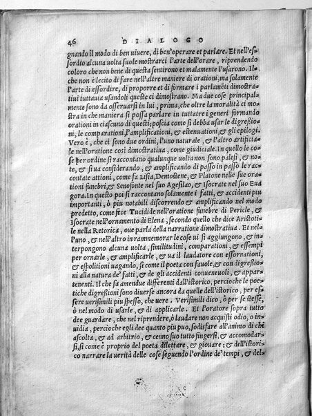 Dialogi di messer Alessandro Lionardi, della inuentione poetica. Et insieme di quanto alla istoria et all'arte oratoria s'appartiene, et del modo di finger la fauola