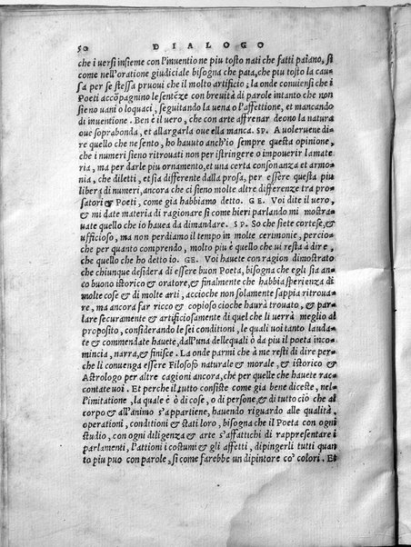 Dialogi di messer Alessandro Lionardi, della inuentione poetica. Et insieme di quanto alla istoria et all'arte oratoria s'appartiene, et del modo di finger la fauola