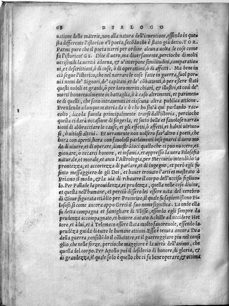 Dialogi di messer Alessandro Lionardi, della inuentione poetica. Et insieme di quanto alla istoria et all'arte oratoria s'appartiene, et del modo di finger la fauola