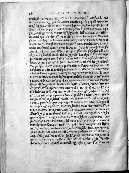 Dialogi di messer Alessandro Lionardi, della inuentione poetica. Et insieme di quanto alla istoria et all'arte oratoria s'appartiene, et del modo di finger la fauola