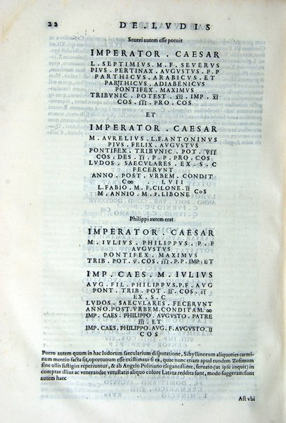 Onuphrij Panuinij Veronensis ... Fastorum libri 5 a Romulo rege vsque ad imp. Caesarem Carolum 5. Austrium Augustum. Eiusdem In fastorum libros commentarij