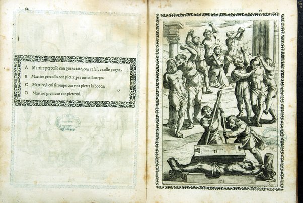 Trattato de gli instrumenti di martirio, e delle varie maniere di martoriare vsate da' gentili contro christiani, descritte et intagliate in rame. Opera di Antonio Gallonio romano sacerdote della congregatione dell' oratorio. Con la tauola nel fine di tutte le cose piu notabili