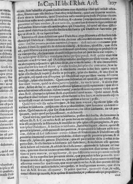 [In librum Rhet. Arist. egregia explicatio]