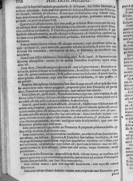 [In librum Rhet. Arist. egregia explicatio]