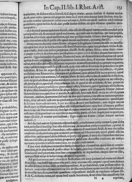 [In librum Rhet. Arist. egregia explicatio]