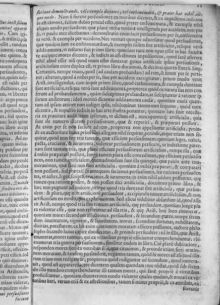 [In librum Rhet. Arist. egregia explicatio]