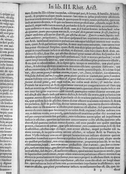 [In librum Rhet. Arist. egregia explicatio]