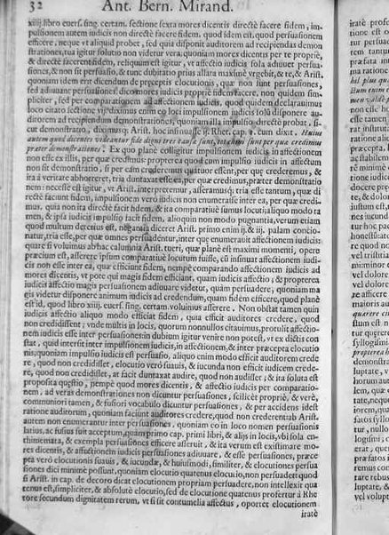 [In librum Rhet. Arist. egregia explicatio]