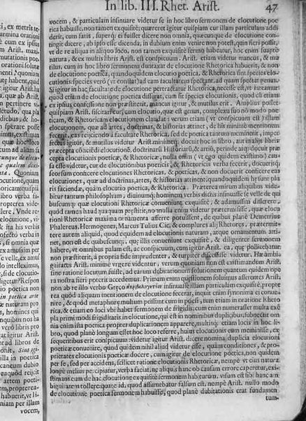 [In librum Rhet. Arist. egregia explicatio]