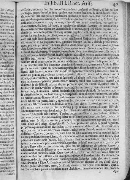 [In librum Rhet. Arist. egregia explicatio]