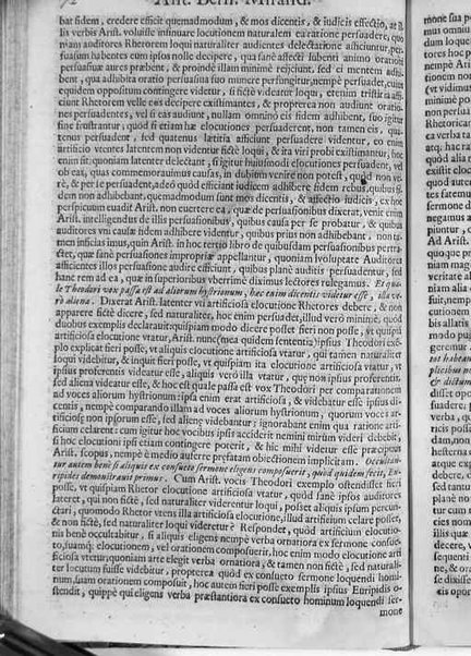 [In librum Rhet. Arist. egregia explicatio]