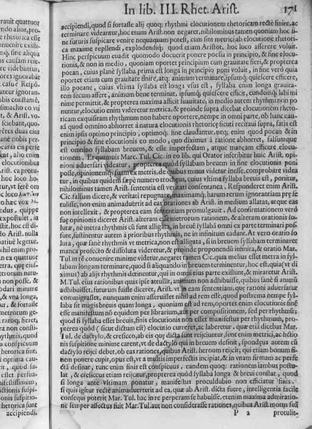 [In librum Rhet. Arist. egregia explicatio]