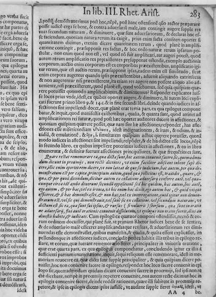 [In librum Rhet. Arist. egregia explicatio]