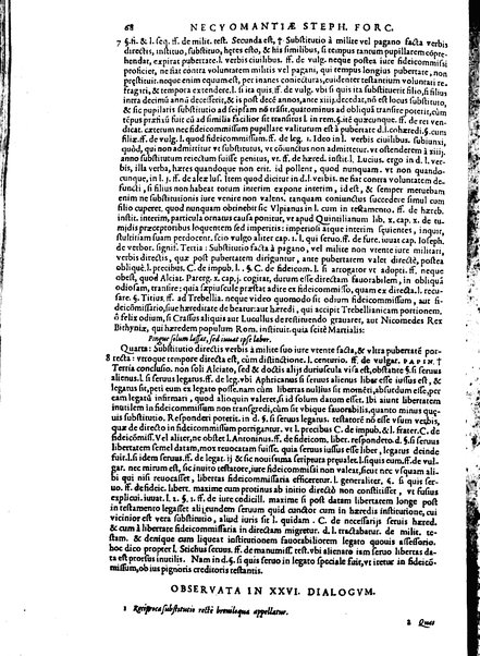 Stephani Forcatuli Tholosae legum professoris ... Opera ab eo ita recognita et aucta, vt si cum prioribus separatim editis conferas, non eadem sed noua plane videantur. praeterea septuaginta plus dialogis ac aliis commentaariis, qui hactenus in lucem non prodierunt, ab ipso authore locupletata. Accessit duplex index, prior est legum in his operibus explicatarum; posterior materiarum longe vberrimus, quibus varius & multiplices tantarum lucubrationum fructus facilius decerpere lector queat