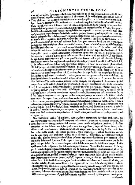 Stephani Forcatuli Tholosae legum professoris ... Opera ab eo ita recognita et aucta, vt si cum prioribus separatim editis conferas, non eadem sed noua plane videantur. praeterea septuaginta plus dialogis ac aliis commentaariis, qui hactenus in lucem non prodierunt, ab ipso authore locupletata. Accessit duplex index, prior est legum in his operibus explicatarum; posterior materiarum longe vberrimus, quibus varius & multiplices tantarum lucubrationum fructus facilius decerpere lector queat