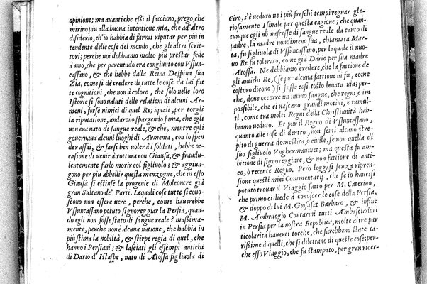 Dei commentarii del viaggio in Persia di M. Caterino Zeno il K. & delle guerre fatte nell'imperio Persiano, dal tempo di Vssuncassano in quà. Libri due. Et dello scoprimemnto dell'isole Frislanda, Eslanda, Engrouelanda, Estotilandia, & Icaria, fatto sotto il Polo Artico, da due fratelli zeni, M. Nicolò il K. e M. Antonio. Libro vno. Con vn disegno particolare di tutte le dette parte di tramontana da lor scoperte