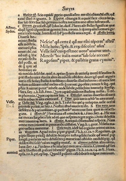 Aulus Flaccus Persius cum glosis Scipionis ferrarii Georgii filii de monteferrato artium & medicine doctoris