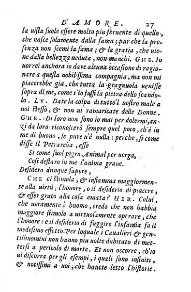 Dialoghi di m. Lodouico Domenichi; cioè, D'amore, Della uera nobiltà, De' rimedi d'amore, Dell'imprese, Dell'amor fraterno, Della corte, Della fortuna, Et della stampa. Al molto magnifico et nobilissimo signore, m. Vincentio Arnolfini gentiluomo lucchese