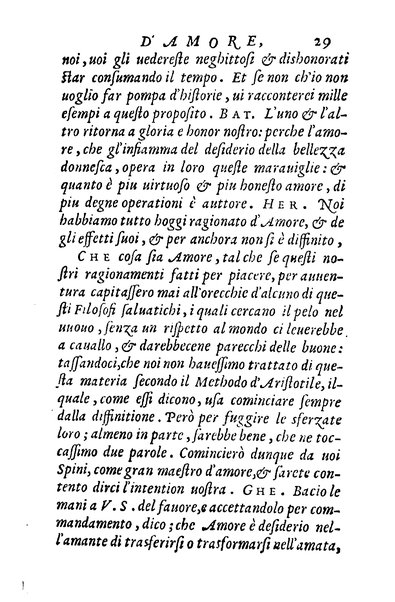 Dialoghi di m. Lodouico Domenichi; cioè, D'amore, Della uera nobiltà, De' rimedi d'amore, Dell'imprese, Dell'amor fraterno, Della corte, Della fortuna, Et della stampa. Al molto magnifico et nobilissimo signore, m. Vincentio Arnolfini gentiluomo lucchese