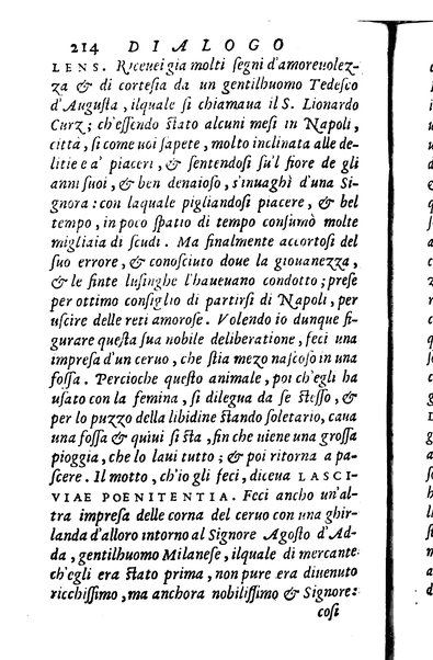 Dialoghi di m. Lodouico Domenichi; cioè, D'amore, Della uera nobiltà, De' rimedi d'amore, Dell'imprese, Dell'amor fraterno, Della corte, Della fortuna, Et della stampa. Al molto magnifico et nobilissimo signore, m. Vincentio Arnolfini gentiluomo lucchese