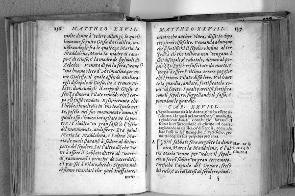 Il Nuovo ed eterno Testamento di Giesu Christo. Nuouamente da l'originale fonte greca, con ogni diligenza in toscano tradotto. Per Massimo Theophilo fiorentino