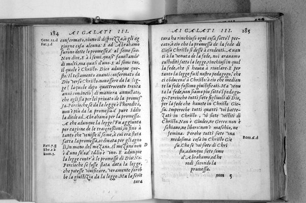 Il Nuovo ed eterno Testamento di Giesu Christo. Nuouamente da l'originale fonte greca, con ogni diligenza in toscano tradotto. Per Massimo Theophilo fiorentino