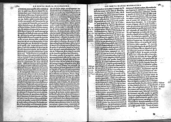 \Leggendario delle vite de santi composto da Iacopo de Voragine e tradotto in volgare da Nicolò Manerbi!