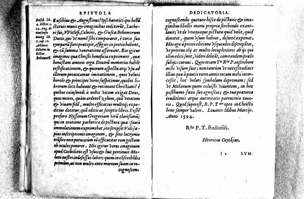 De historia ss. imaginum et picturarum pro vero earum vsu contra abusus. Libri 4. Auctore Ioanne Molano regio theologo & ciue Louaniensi