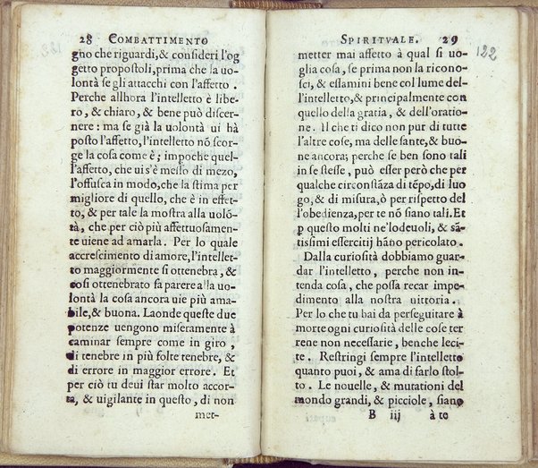 Combattimento spirituale, ordinato da un seruo di Dio, et di nuouo in questa seconda impressione dall'istesso ampliato