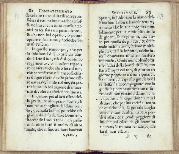 Combattimento spirituale, ordinato da un seruo di Dio, et di nuouo in questa seconda impressione dall'istesso ampliato