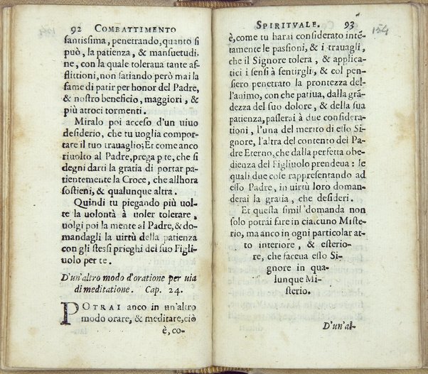 Combattimento spirituale, ordinato da un seruo di Dio, et di nuouo in questa seconda impressione dall'istesso ampliato