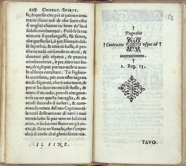 Combattimento spirituale, ordinato da un seruo di Dio, et di nuouo in questa seconda impressione dall'istesso ampliato