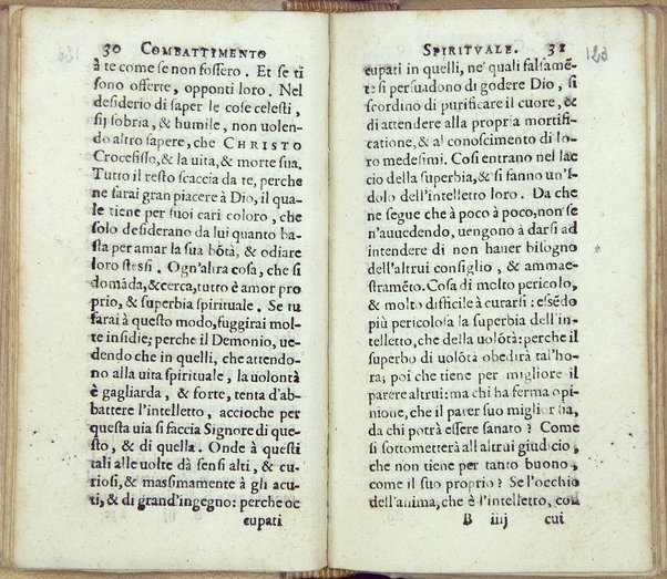 Combattimento spirituale, ordinato da un seruo di Dio, et di nuouo in questa seconda impressione dall'istesso ampliato
