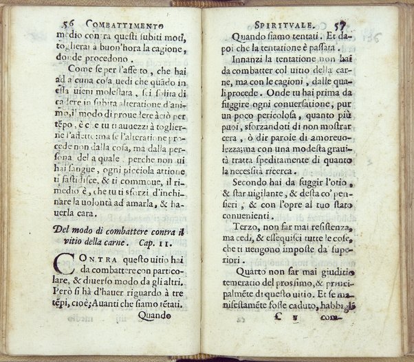 Combattimento spirituale, ordinato da un seruo di Dio, et di nuouo in questa seconda impressione dall'istesso ampliato