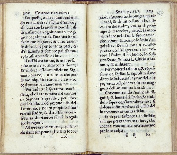 Combattimento spirituale, ordinato da un seruo di Dio, et di nuouo in questa seconda impressione dall'istesso ampliato