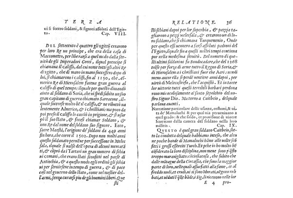 Relationi del S. Pietro Martire Milanese. Delle cose notabili della prouincia dell'Egitto scritte in lingua latina alli sereniss. di felice memoria re catolici d. Fernando, e d. Isabella, & hora recate nella italiana. Da Carlo Passi