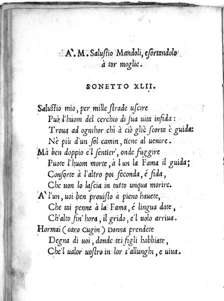 Cento sonetti. Di M. Alisandro Piccolomini
