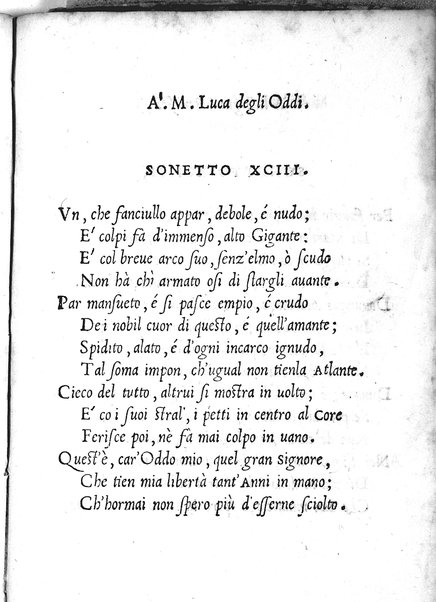 Cento sonetti. Di M. Alisandro Piccolomini