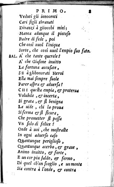 Medea tragedia di M. Maffeo Galladei