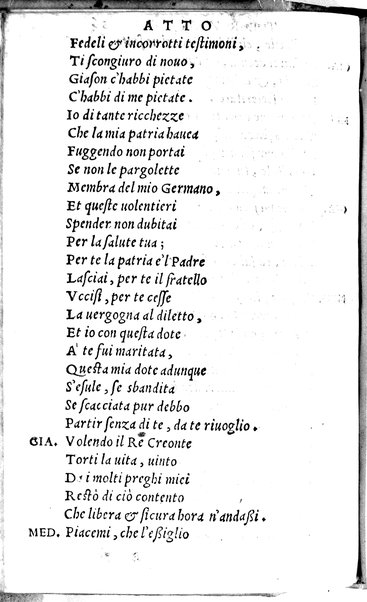 Medea tragedia di M. Maffeo Galladei