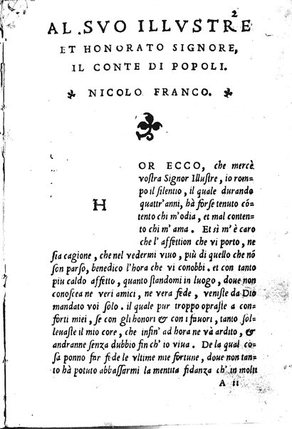La Philena di M. Nicolo Franco. Historia amorosa vltimamente composta. ...
