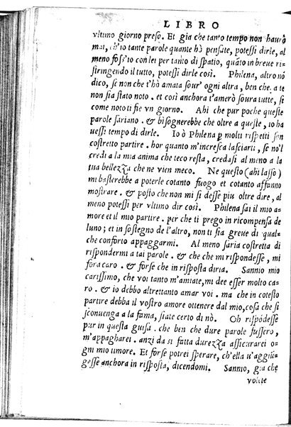 La Philena di M. Nicolo Franco. Historia amorosa vltimamente composta. ...