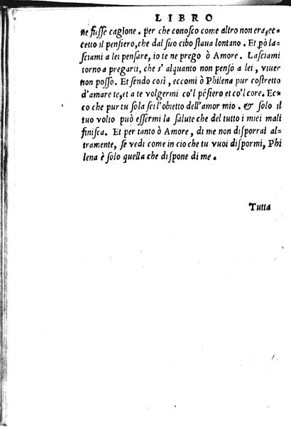 La Philena di M. Nicolo Franco. Historia amorosa vltimamente composta. ...