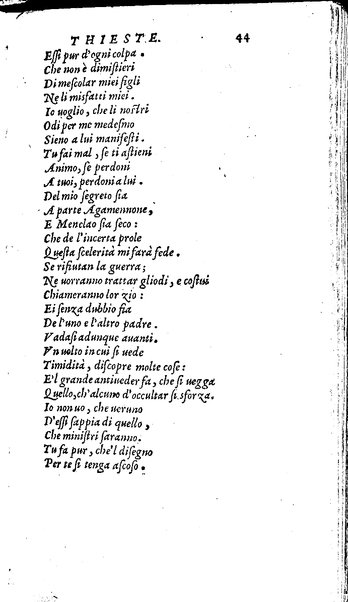 Le tragedie di Seneca, tradotte da m. Lodouico Dolce