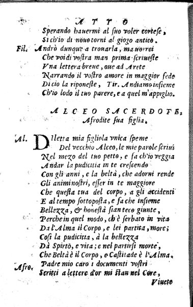 Afrodite noua tragedia di Adriano Valerini da Verona, all'illustrissimo signore il conte Paolo Canossa