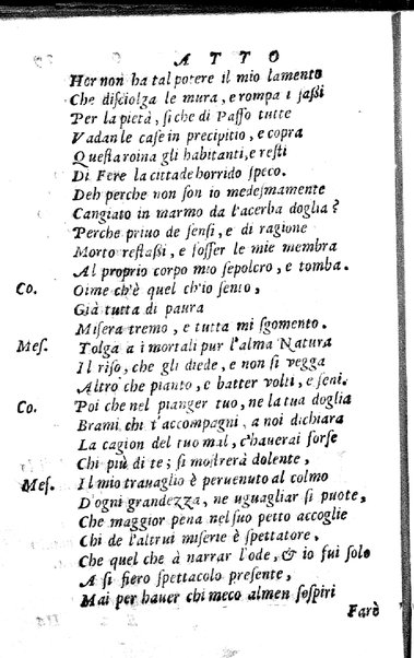 Afrodite noua tragedia di Adriano Valerini da Verona, all'illustrissimo signore il conte Paolo Canossa