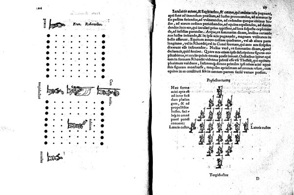 Aeliani De militaribus ordinibus instituendis more graecorum liber a Francisco Robortello Vtinensi in Latinum sermonem uersus, & ab eodem picturis quàmplurimis illustratus