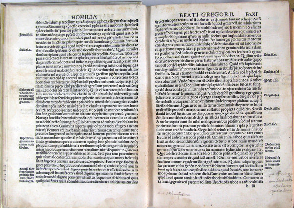 Homilie diuersorum authorum in segmenta ex quattuor euangelistis excerpta: .. nuper recognite & accuratissime emmendate: ad integritatemque restitute & cum quibusdam aliis que defuerant additis: ac sacre scripture locis aliisque rebus in marginibus omnium adnotatis Hispali per bacchallarium Petrum Nuñez delgado presbyterum